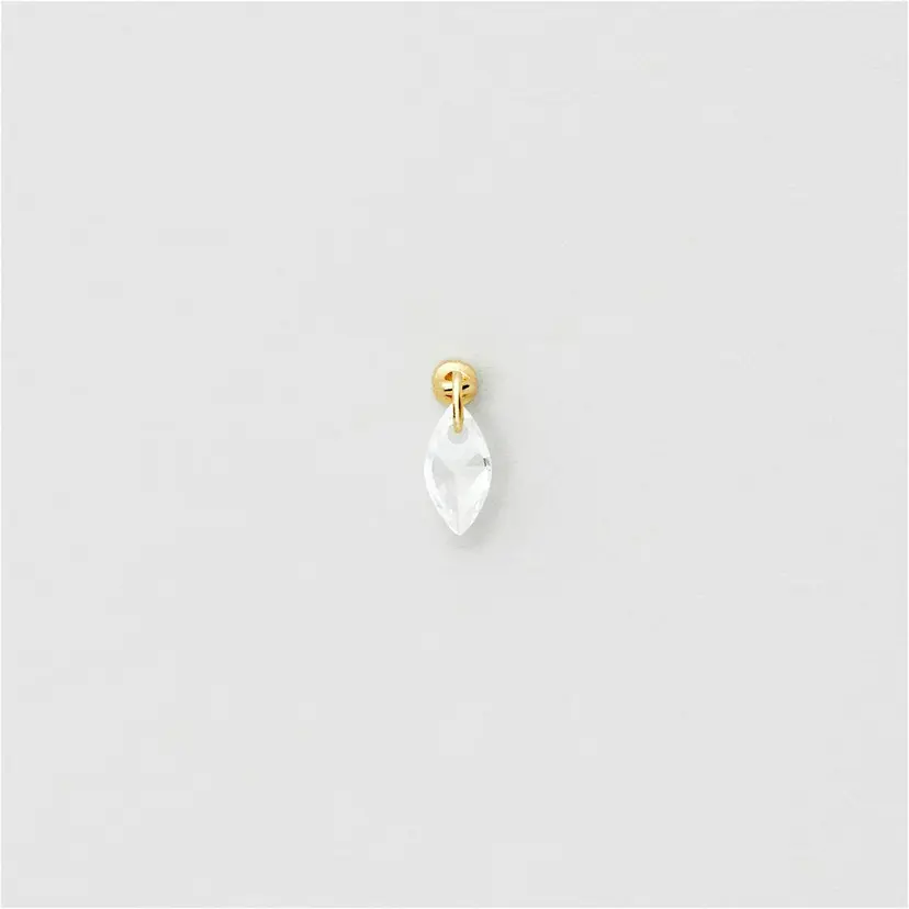 Safira Marquise Drop Piercing
