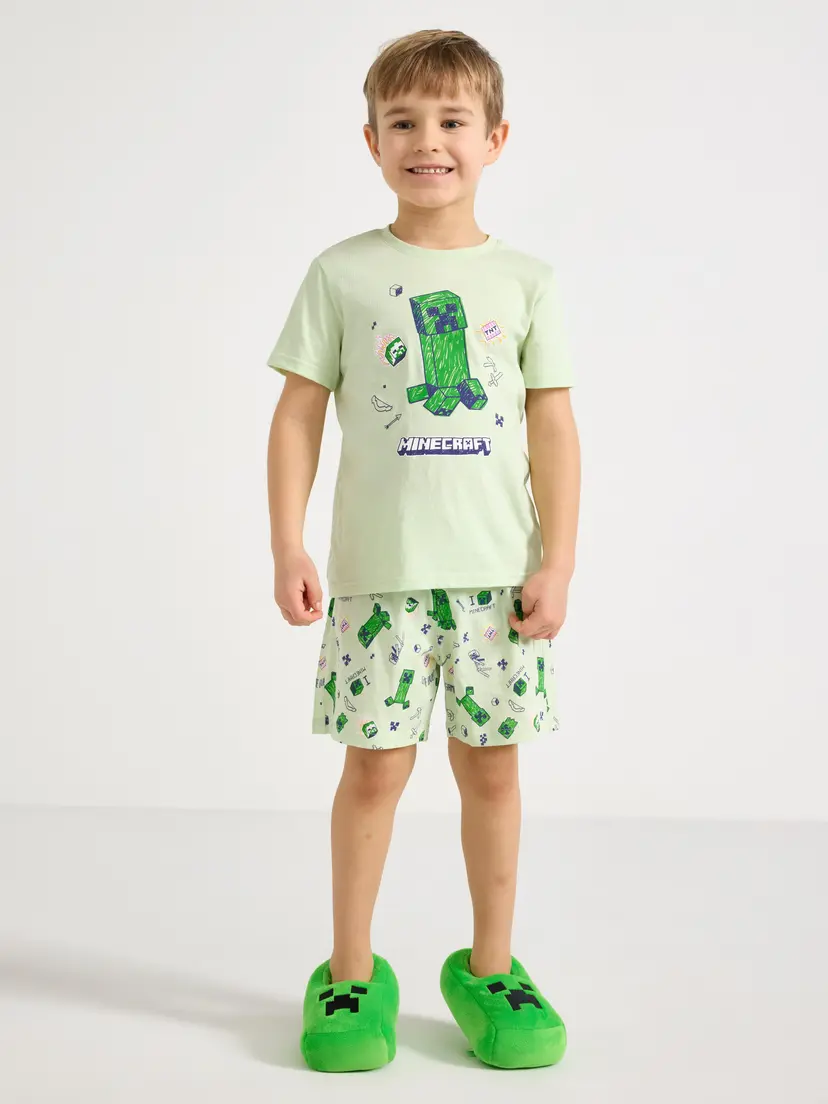 Lindex Minecraft pyjamassett