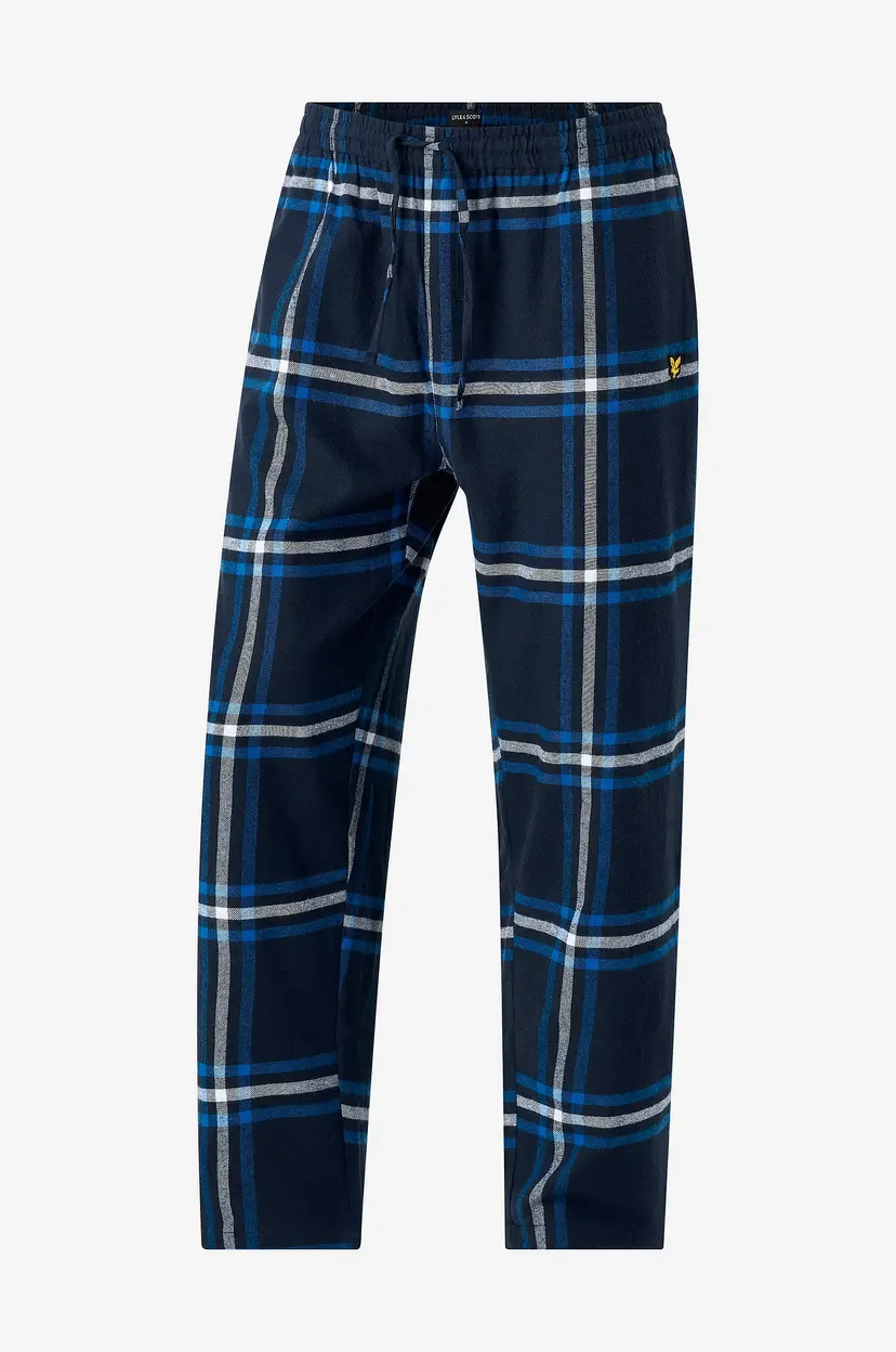Lyle & Scott Pysjbukser Carey Flannel - Blå