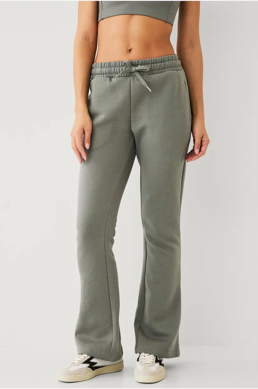 Ellos STUDIO Sweatbukser Sweat Pants Flare Core - Grå