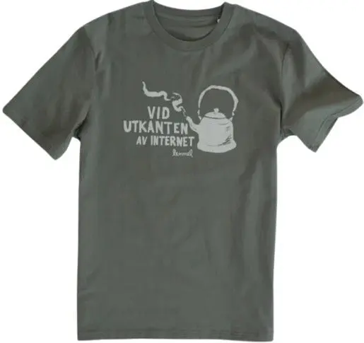Lemmelkaffe Lemmelkaffe T-Shirt Vid Utkanten Khaki Green