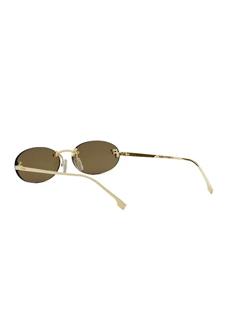 Fendi Fendi Solbriller – Gul