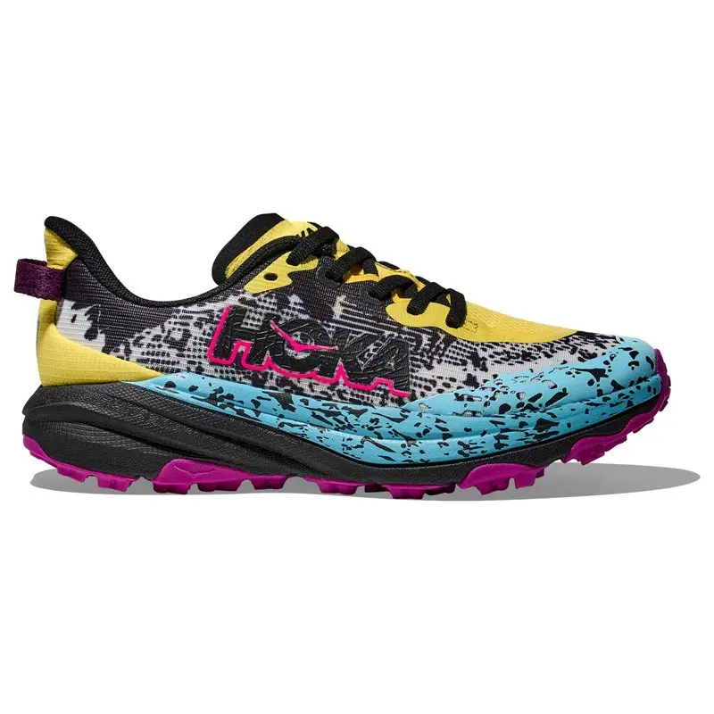 HOKA Hoka Y Speedgoat 6 Youth Electric Lemon/Black