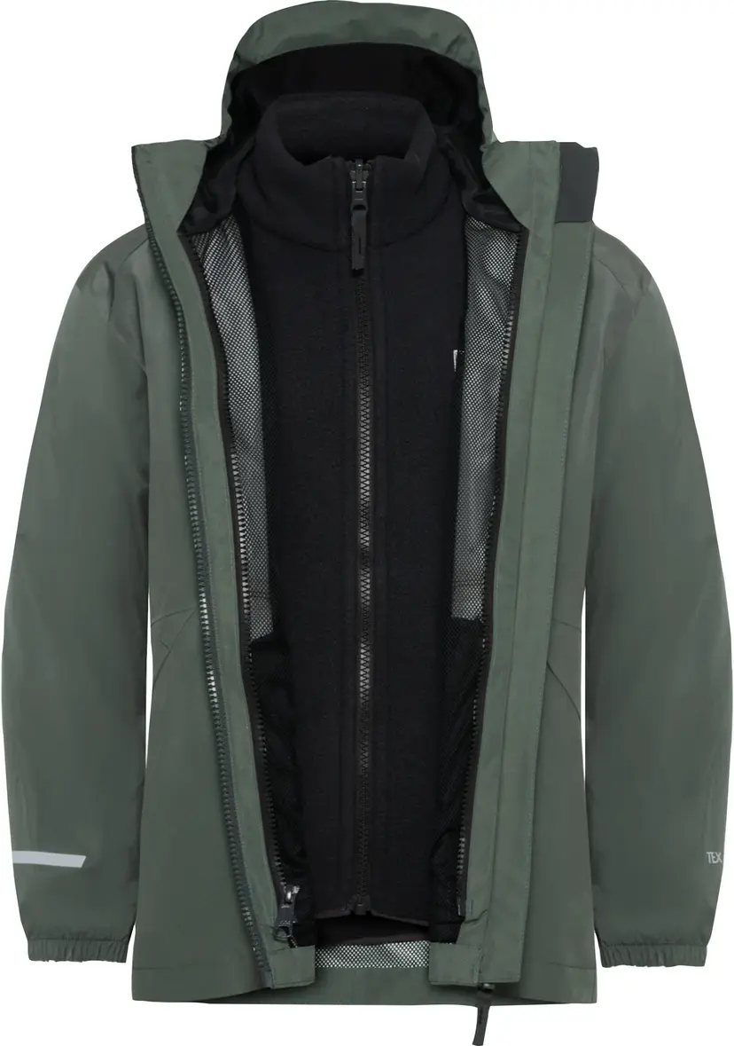 Jack Wolfskin Jack Wolfskin Kids' Iceland 3-in-1 Jacket Slate Green / Slate Green