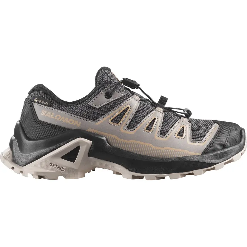 Salomon Salomon Kids' X Ultra GORE-TEX Black / Cloudburst / Silver Cloud