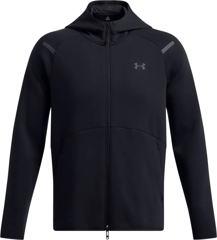 Under Armour Under Armour Men's UA Unstoppable Fleece Full-Zip Hoodie Black