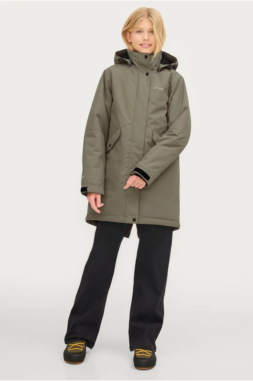 Áhkká Parkas Perfect Parka Jr - Grønn