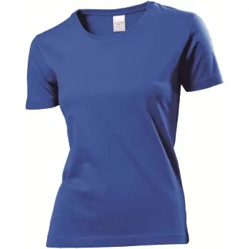 Stedman Stedman Classic Women T-shirt Royalblå bomull Small Dame