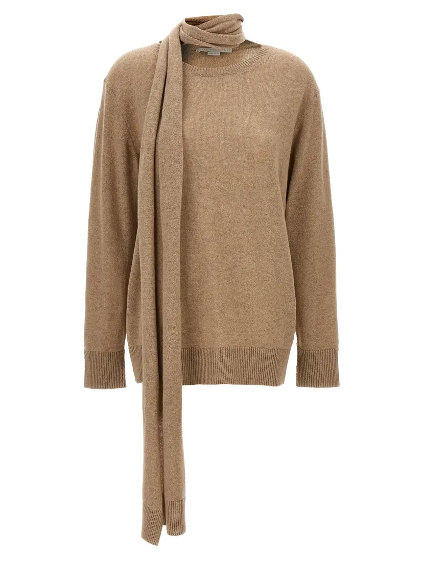 Stella McCartney Stella McCartney Strikkegensere – Beige