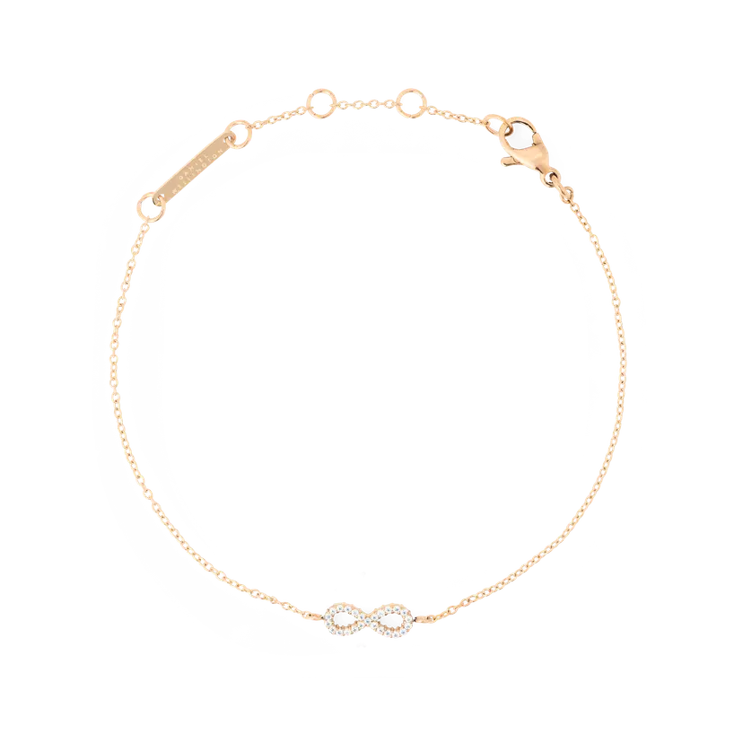 Daniel Wellington Rose Gold Bracelet Mirelle Infinity | DW