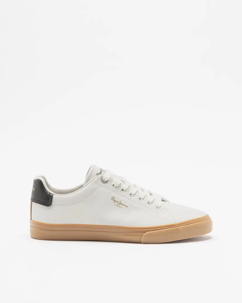 Pepe Jeans London Pepe Jeans London Kenton Base White Sneakers