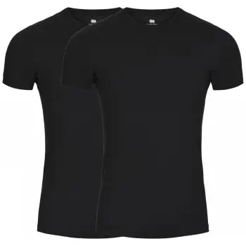 Dovre Dovre 2P Organic Cotton T-shirt Svart økologisk bomull Large Herre
