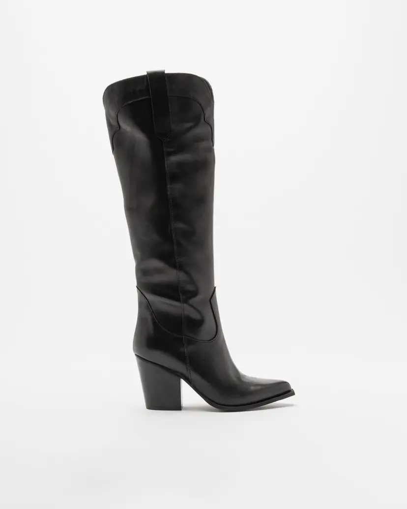 PROF PROF SEXY Black Knee high boots