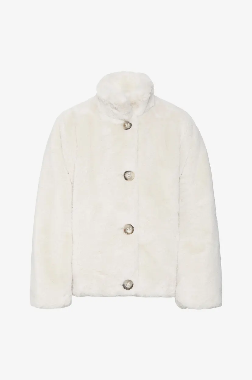 Vero Moda Girl Fuskepels vmSonjaeva Short Faux Fur Jacket GI - Beige