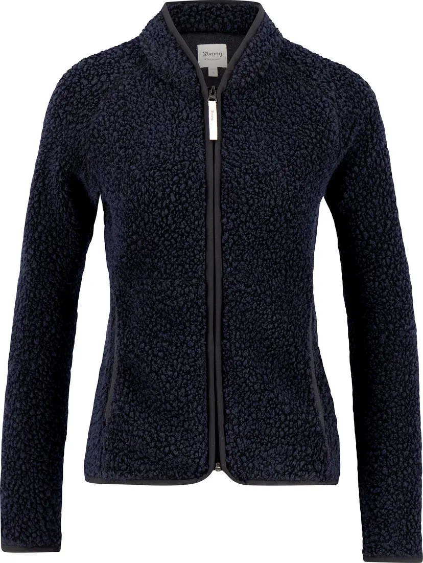 Ulvang Ulvang Women's Re Orbit Full Zip Wool Pile Navy Blue