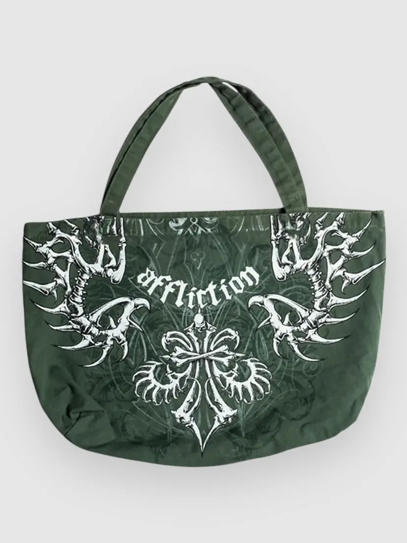 Affliction Affliction Skeleton Bag grønn