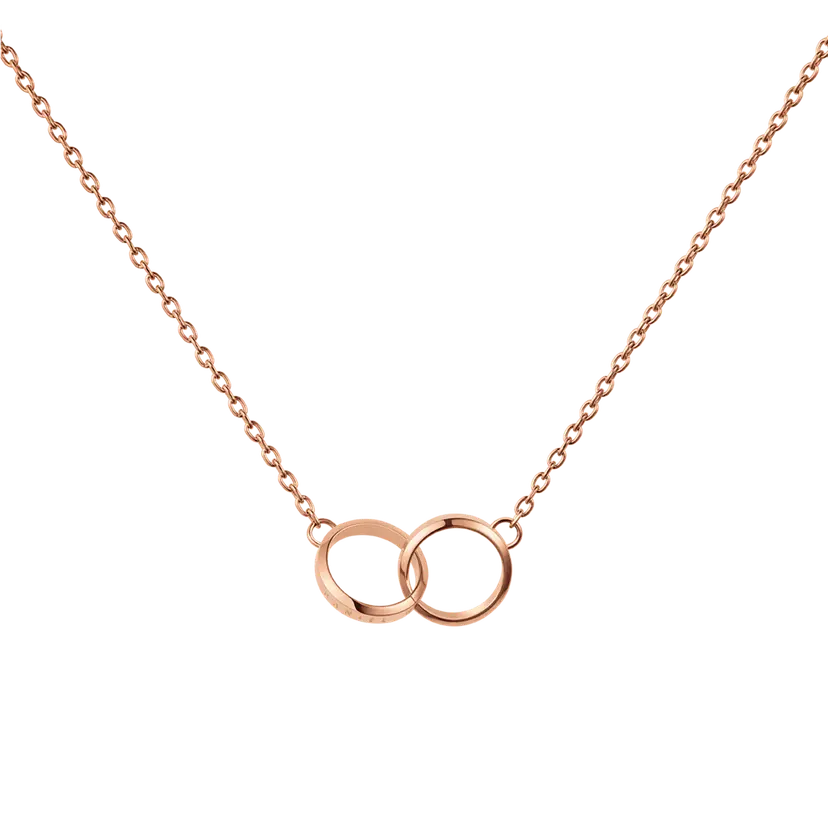 Daniel Wellington Rose Gold Necklace Elan Unity | DW