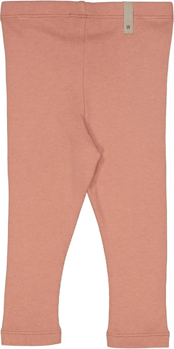 Wheat Wheat Rib Leggings Cameo Brown (56 / 1-2 mnd)