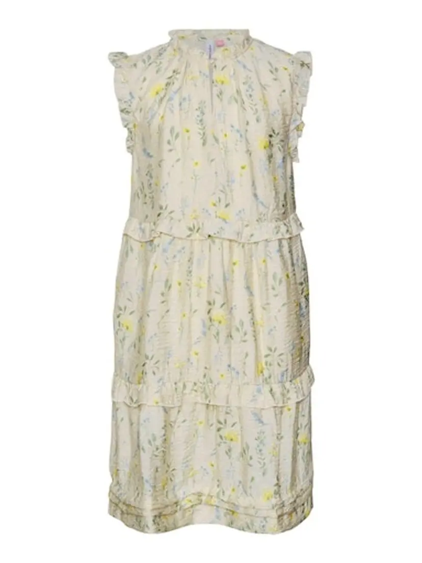Vero Moda Girl Vero Moda Girl Josie Kjole Birch Hazel (164 /14 år)