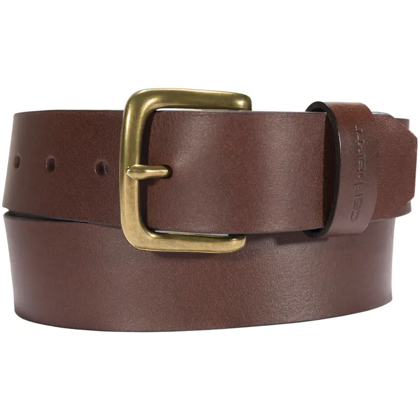 Carhartt Workwear Carhartt Workwear Carhartt M's Leather Classic Buckle Belt Dark Brown