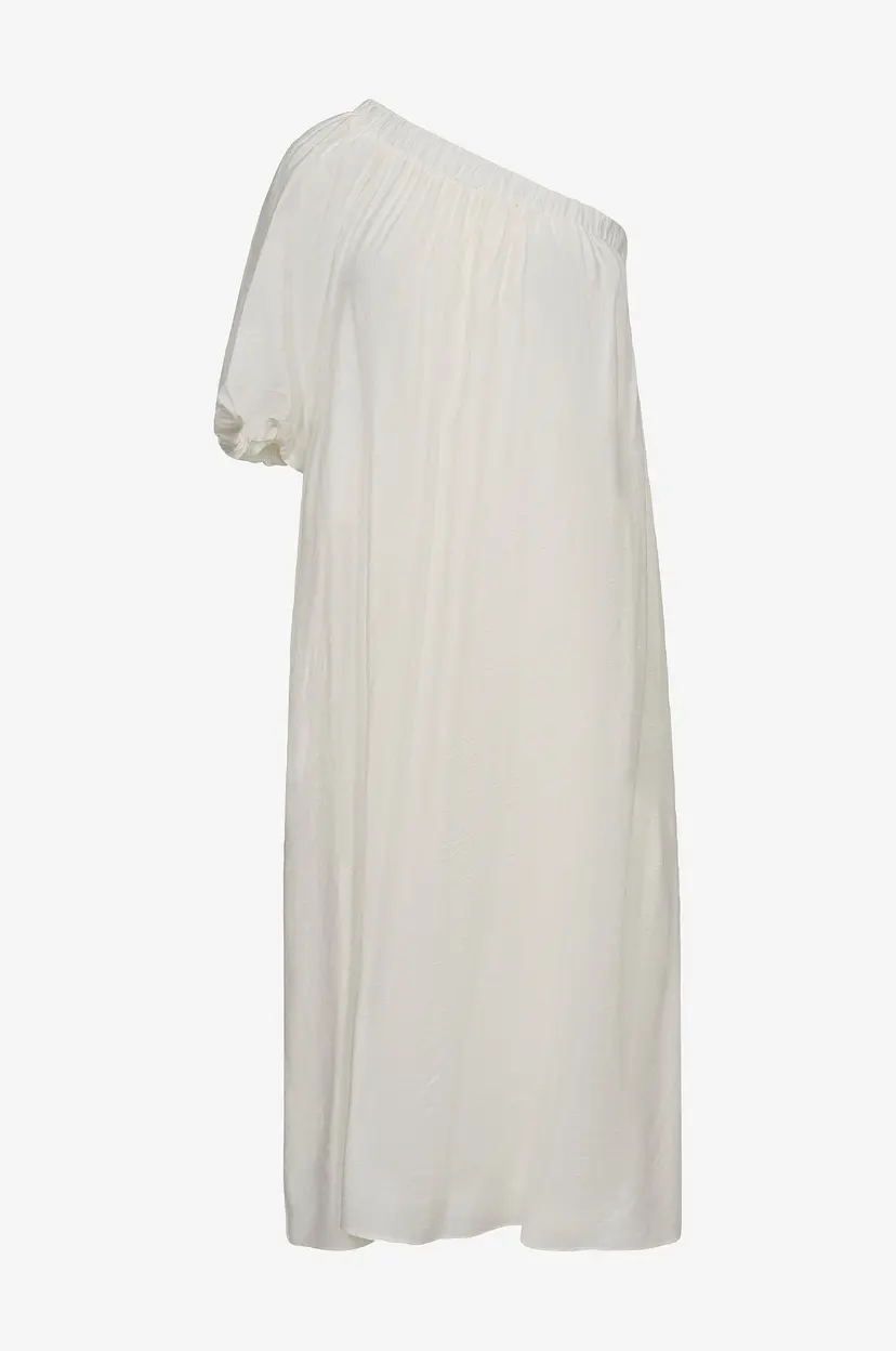 Co'couture Kjole Heracc Asym Puff Dress - Hvit