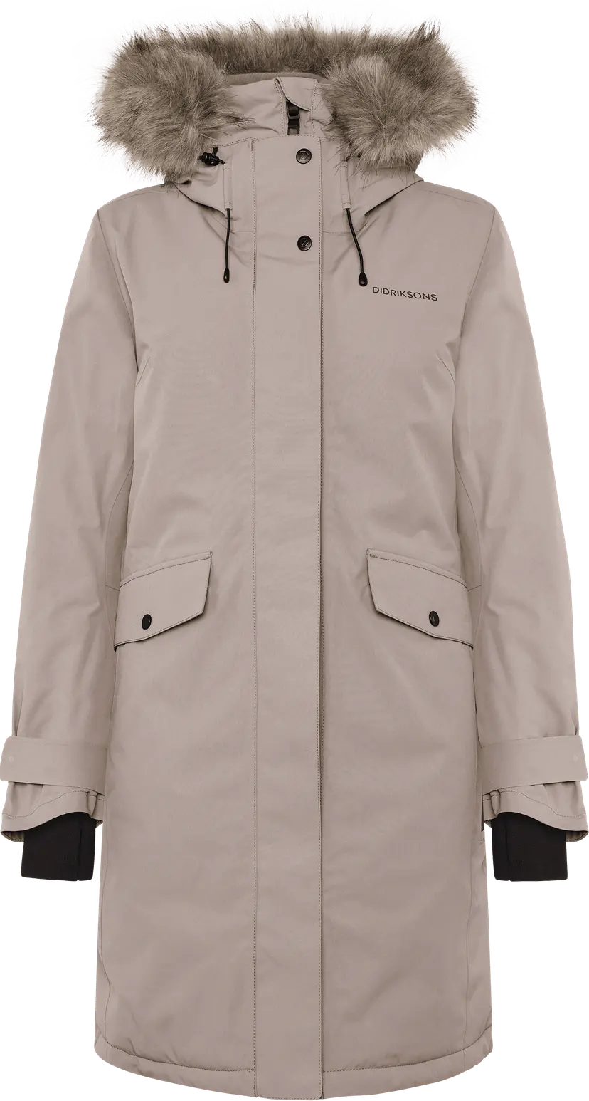 Didriksons Didriksons Women's Erika Parka 3 Ash Brown