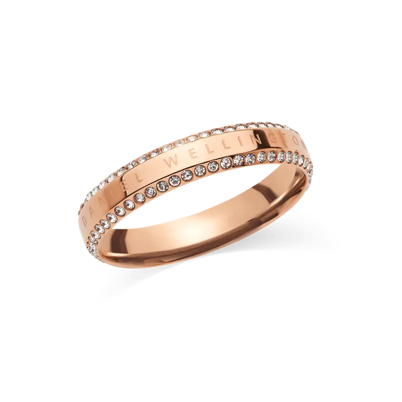 Daniel Wellington Rose Gold Ring Classic Aura Duo | DW