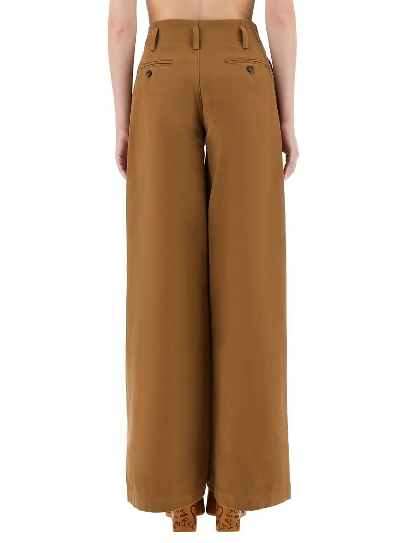 Chloé Chloé Vide bukser – Brun