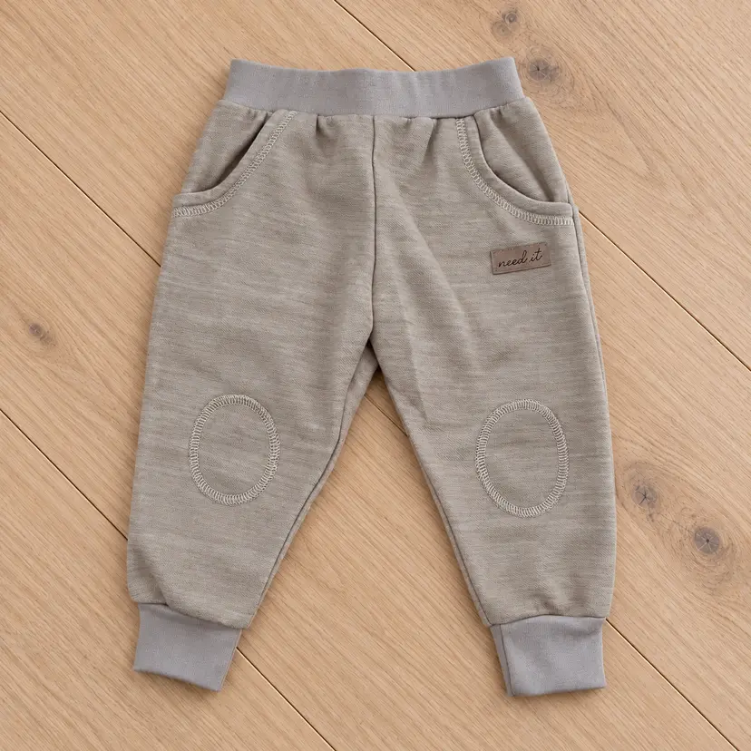 Need it Bukse i ull/bambus "DIGG" Sand
