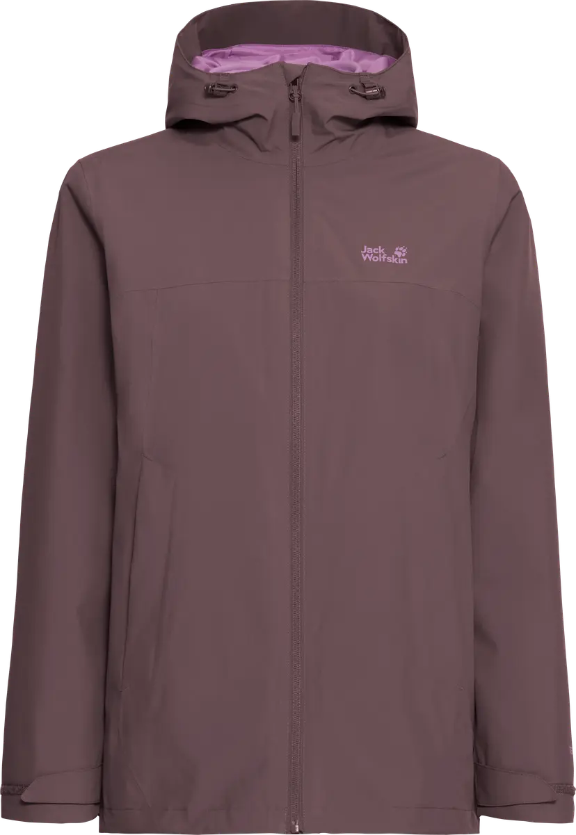Jack Wolfskin Jack Wolfskin Women's Moonrise 2 3in1 Jacket Sheer Plum