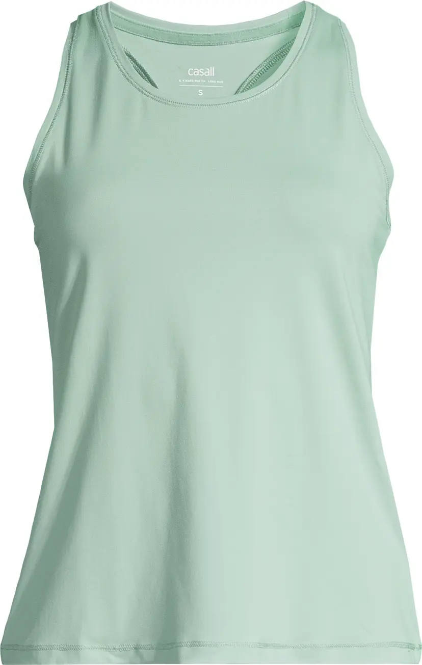 Casall Casall Women's Essential Racerback Tank Statue Green