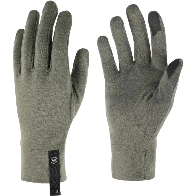 Buff Buff Merino Midweight Gloves Khaki