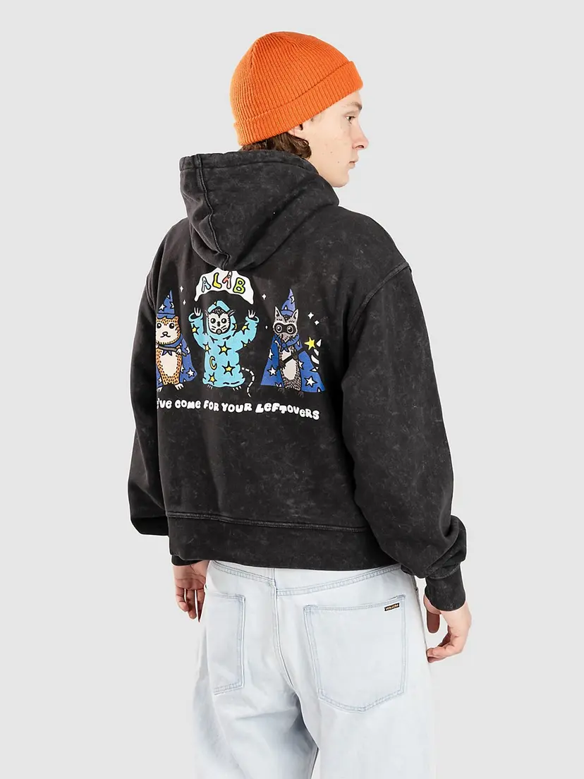 A.LAB A.LAB Wizard Gang Boxy Hettegenser svart