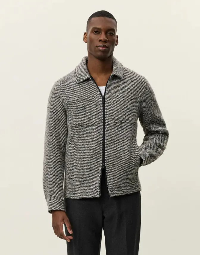 Les Deux Marseille Twill Wool Jacket