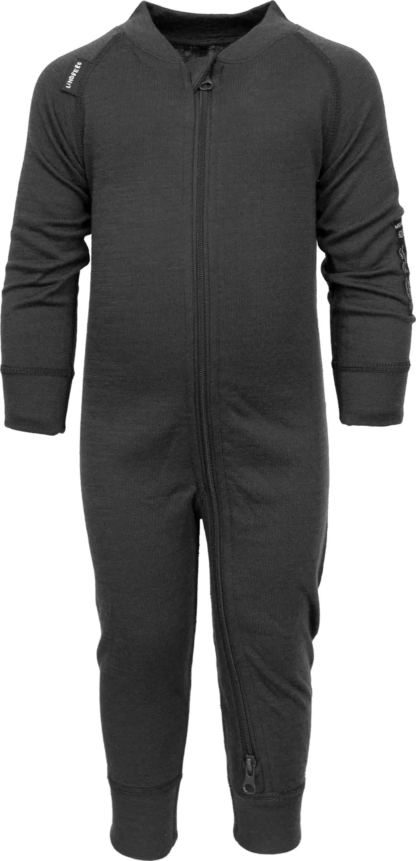 Lindberg Lindberg Kids' Merino Overall  Black Melange