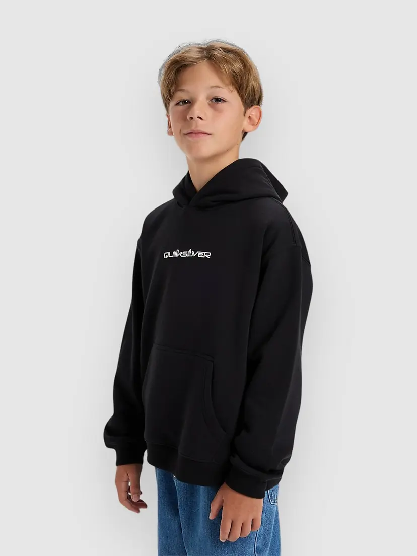 Quiksilver Quiksilver Salt Water Graphic Kids Hettegenser svart