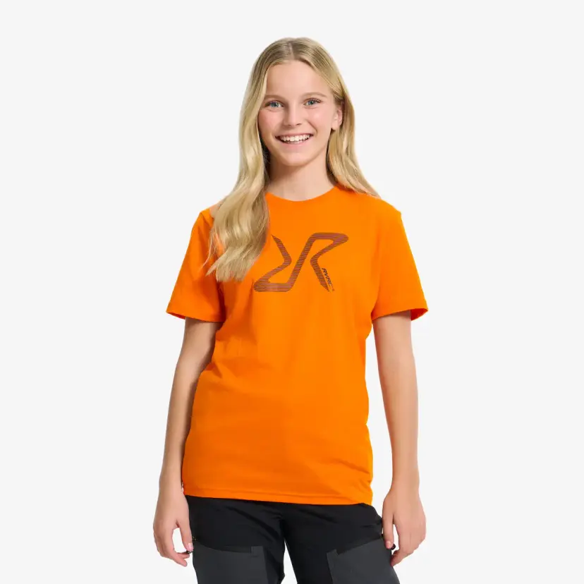 RevolutionRace Easy Graphic Logo T-shirt Teens Exuberance