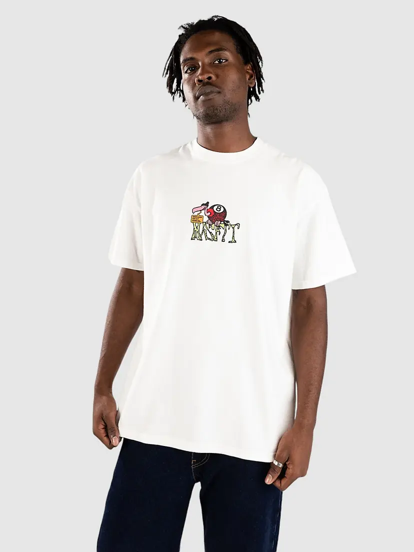 Misfit Shapes Misfit Shapes Sheer Luck T-skjorte hvit