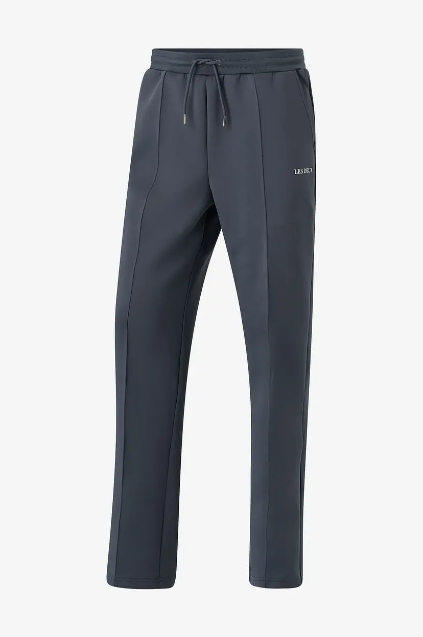 Les Deux Bukser Signature Casual Track Pants - Blå