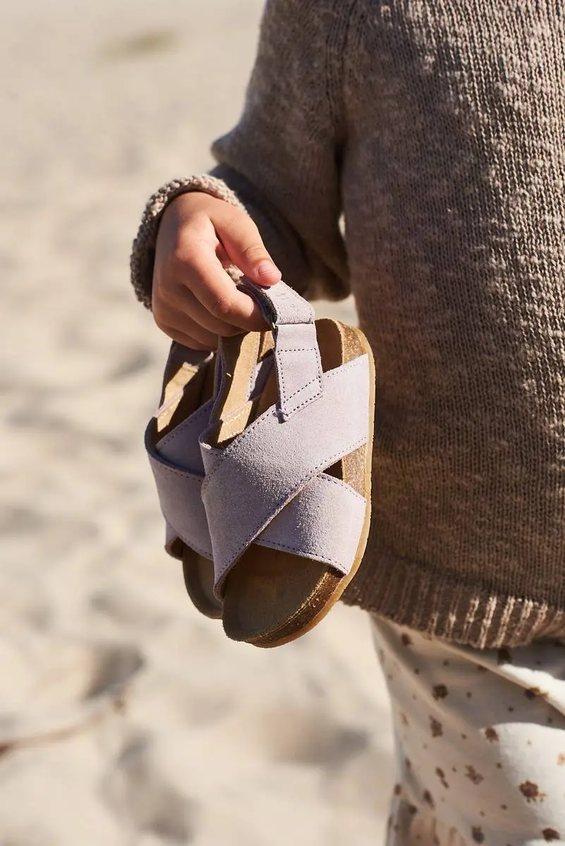 Wheat Footwear Wheat Wan Sandal Soft Lilac (30)