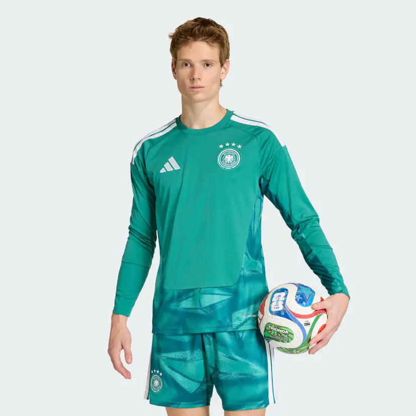 Adidas Tyskland 26 Goalkeeper Long Sleeve Hjemmetrøye