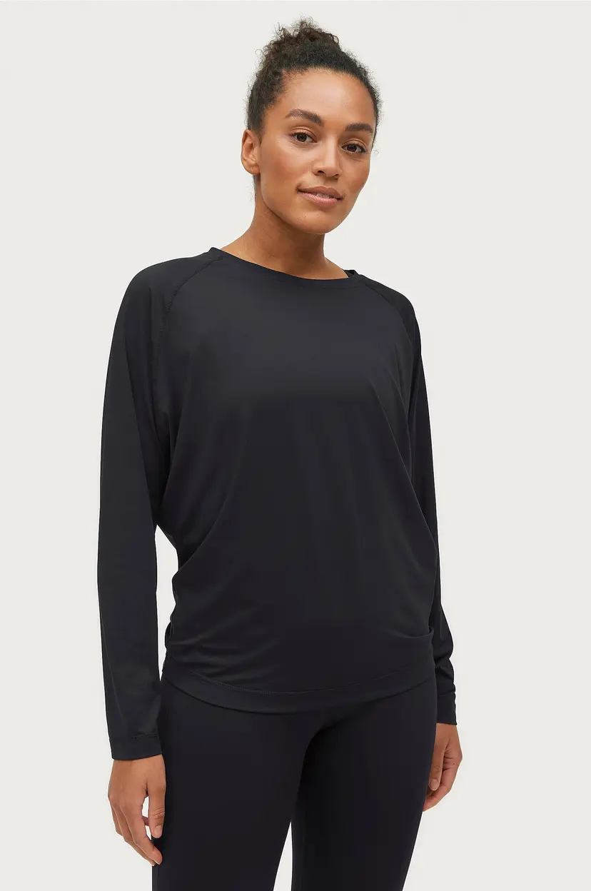 Ellos Collection Treningstopp Loose Long Sleeve - Svart