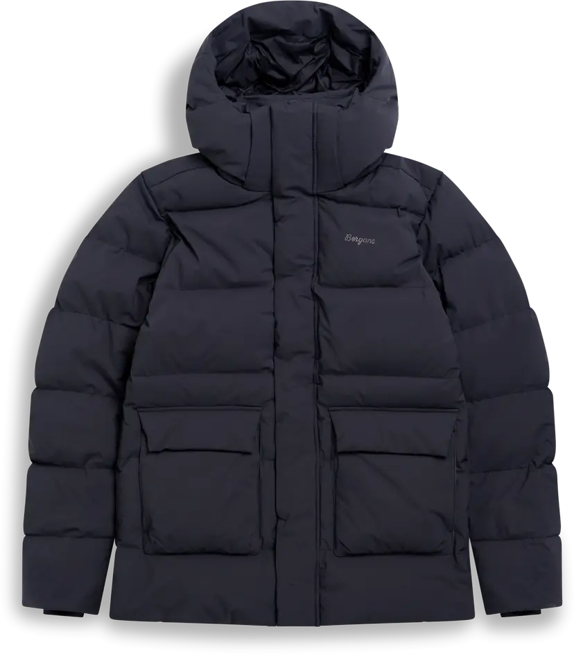 Bergans Bergans Men´s Dyna Down Hood Jacket Dark Shadow Grey