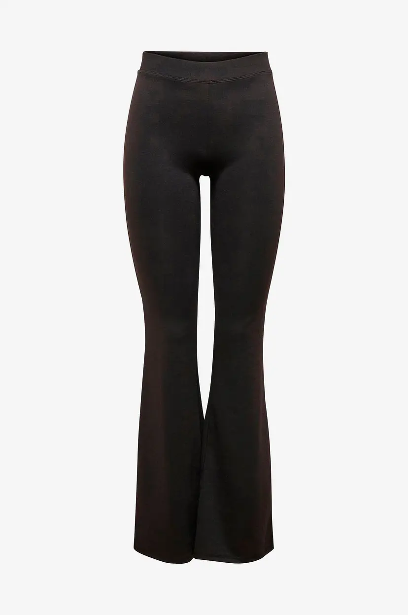 ONLY Bukse onlFever Stretch Flaired Pants - Svart