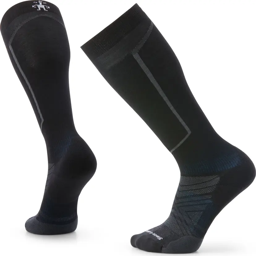 Smartwool Smartwool Unisex Ski Targeted Cushion Over The Calf Socks Black