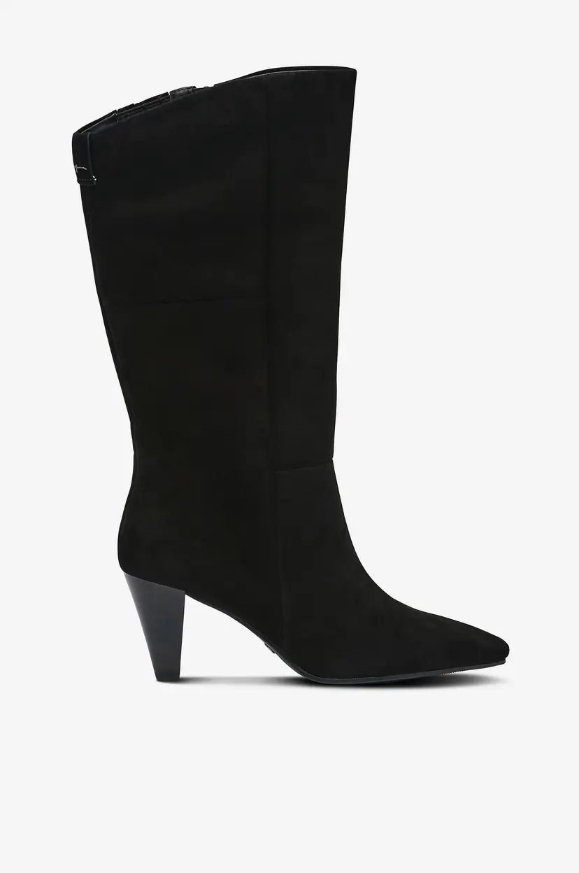 Tamaris Støvler Tall Suede - Svart