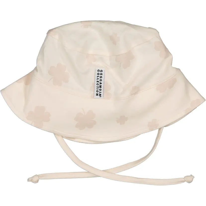 Geggamoja Solhatt Bambu Klöver Beige - 0-4 m