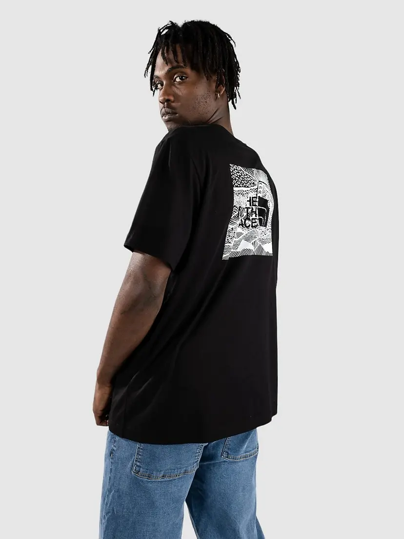 The North Face THE NORTH FACE Redbox Celebration T-skjorte svart