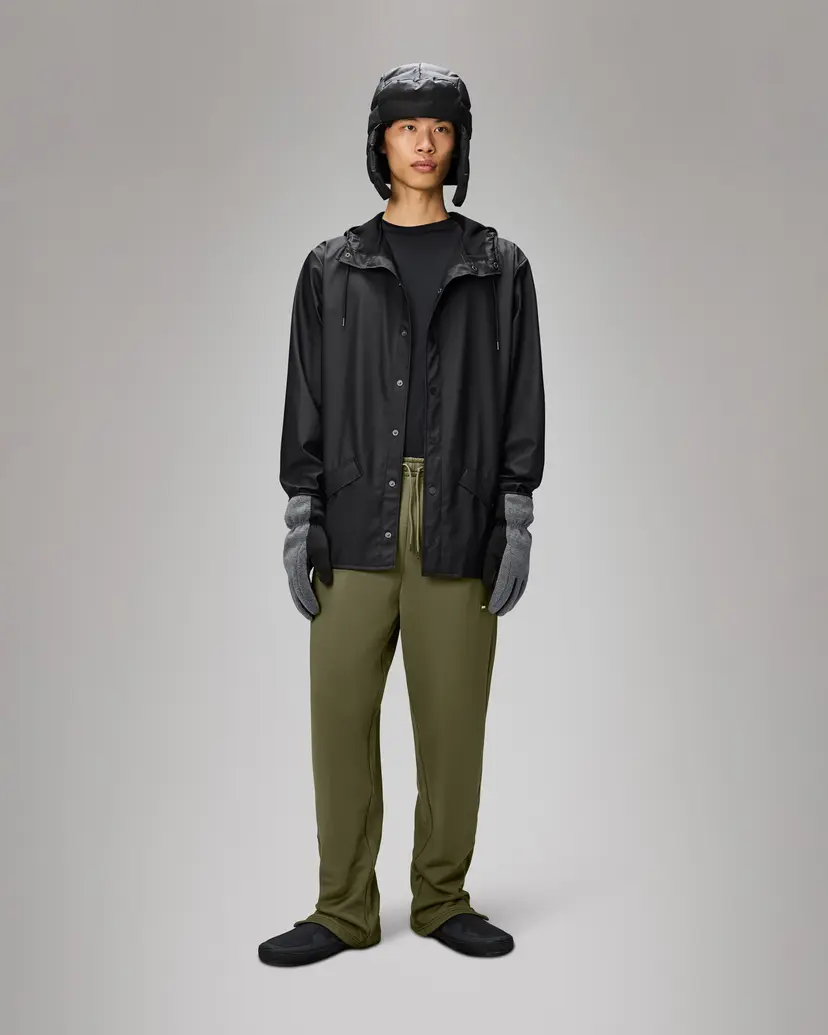 Rains Rains 12010 Black Waterproof parka