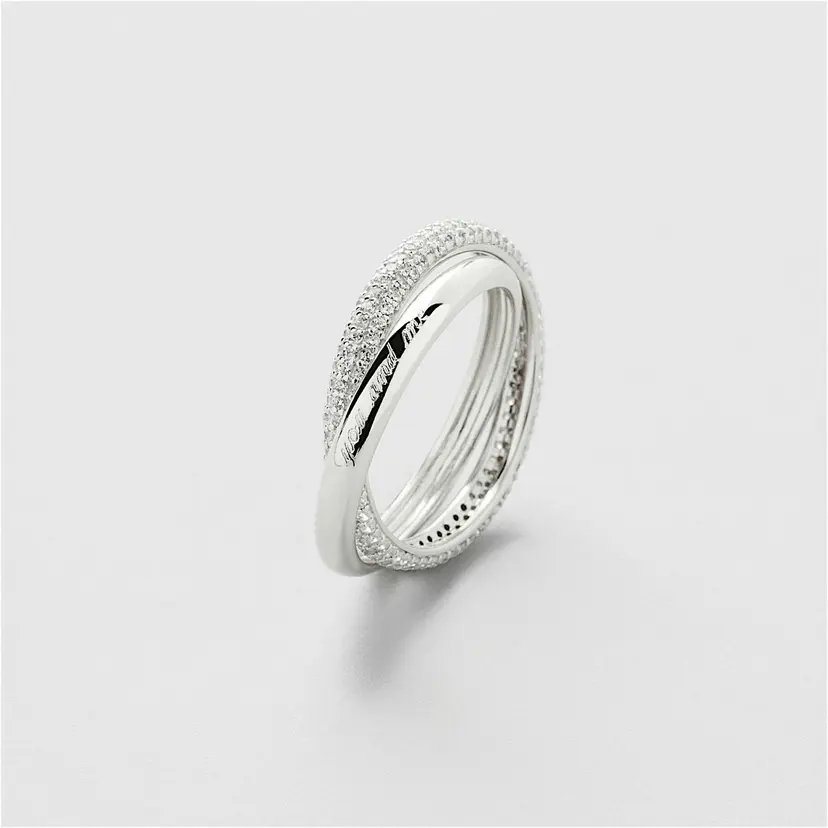 Safira Forever Love Ring Gravering